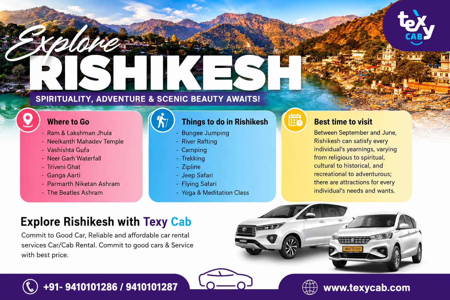 Rishikesh Taxi Service