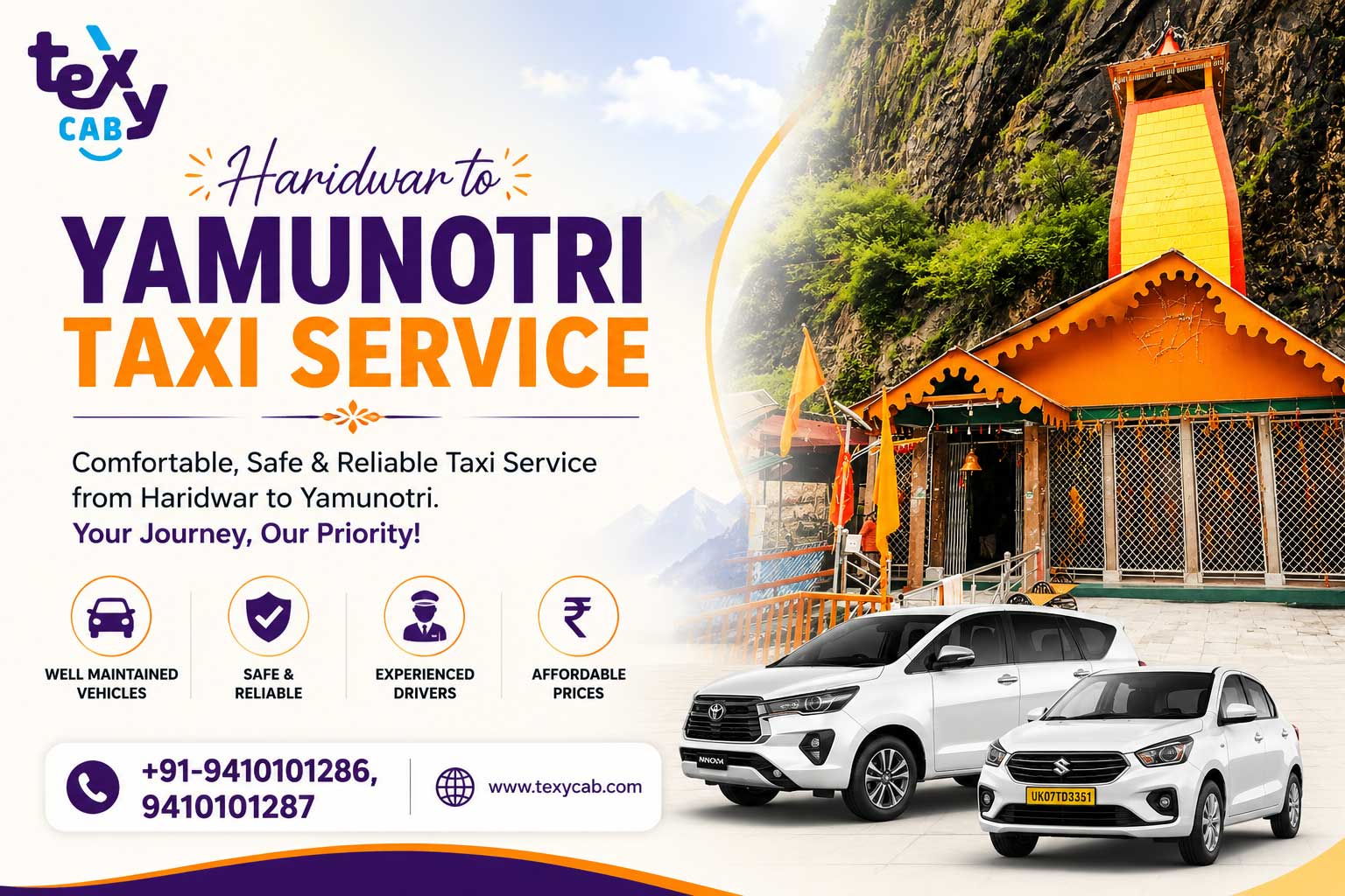 Yamunotri Taxi Service